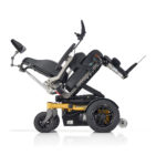 Sango Slimline power wheelchair in tilt 